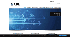Desktop Screenshot of cbe.it
