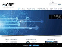 Tablet Screenshot of cbe.it