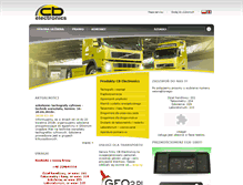 Tablet Screenshot of cbe.com.pl