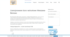 Desktop Screenshot of cbe.waw.pl