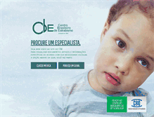 Tablet Screenshot of cbe.org.br